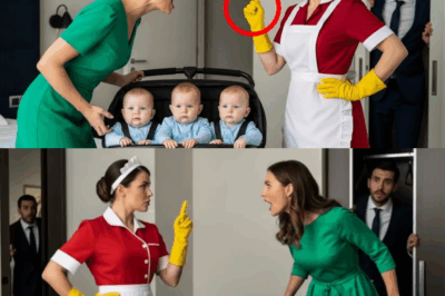 Un viudo millonario se escondió para ver cómo su novia trataba a sus trillizos… hasta que…