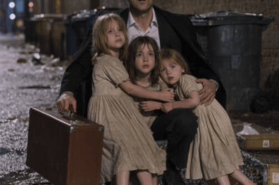 O milionário volta de viagem e encontra as suas filhas abandonadas… O que ele fez muda tudo.