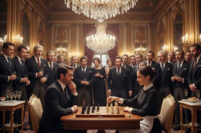 Invitaron a la Camarera a Jugar Ajedrez como Burla — Pero su Primera Jugada los Dejó Atónitos