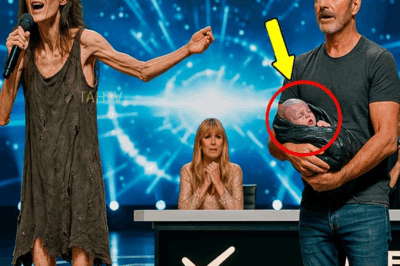 “SUJETA A MI BEBÉ, QUE VOY A CANTAR”, dijo la mendiga. Cuando soltó la voz, ¡todos LLORARON!