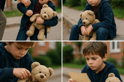 Un niño fue arrojado del orfanato con un oso roto… pero dentro escondía el testamento de millones