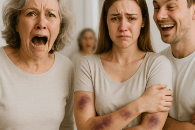 Mi Hija Llegó Llena de Moretones… Mi Yerno Sonrió: “¿Y Qué Vas a Hacer, Vieja?” Pero No Imaginó…