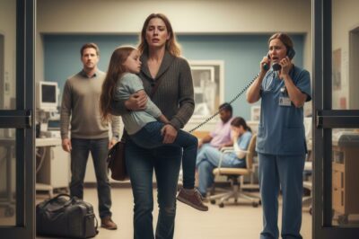 Madre lleva a su hija a emergencias tras un viaje con su padre — Doctor llama al 911 entre lágrimas