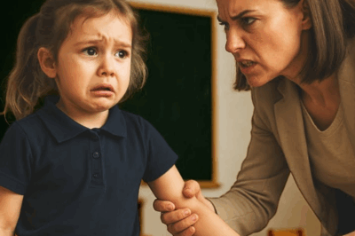 “Papá, la maestra me lastima” – El padre revisa las cámaras y llama a la policía de inmediato