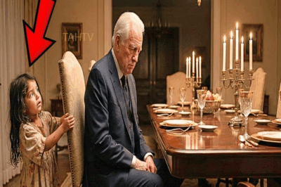 MILLONARIO SIEMPRE COMÍA SOLO… PERO LA HIJA DE LA NIÑERA SE SENTÓ A SU LADO Y LE HIZO UNA PREGUNTA