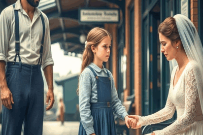 “PAPÁ Necesita una ESPOSA y Yo una MAMÁ”—La NIÑA Tomó la MANO de la NOVIA ABANDONADA en la ESTACIÓN
