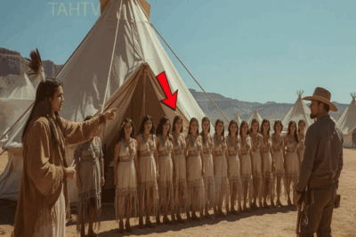 TA El vaquero halló agua para los Apaches… El jefe alineó 22 mujeres y su respuesta impactó