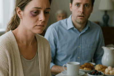 “No dijo una palabra después de la cruel noche que vivió… pero al amanecer, los invitados vieron cómo él perdía todo el color del rostro.”