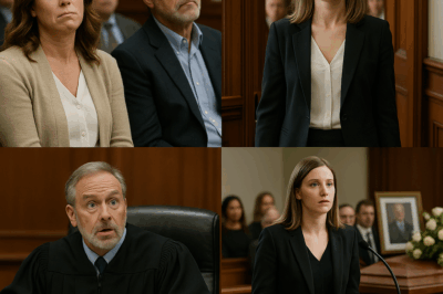 Mis padres pusieron los ojos en blanco cuando entré en la sala del tribunal, pero el juez se sorprendió.