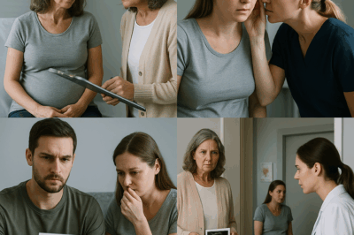 “Mi suegra insistió en acompañarme a mi cita prenatal. En cuanto salió, la enfermera se inclinó y me susurró una advertencia que jamás olvidaré…”