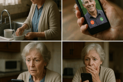 “Cuando se iluminó el teléfono de mi nuera, me quedé paralizada: era la foto de mi difunto esposo llamándola. La verdad que se escondía tras ella dejó atónita a toda la familia.”