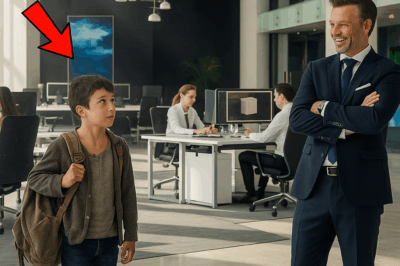 “SOY EL NUEVO HEREDERO DE ESTA EMPRESA”— EL MILLONARIO SE RIO, SIN SABER QUIÉN ERA ESE NIÑO!