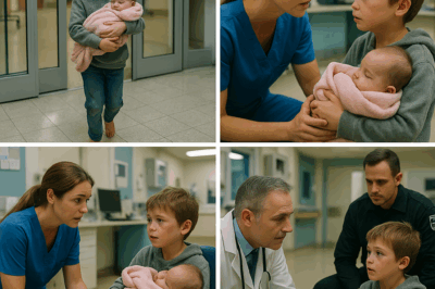 Los médicos se quedaron paralizados cuando un niño de 7 años, herido, entró en urgencias con su hermanita en brazos. Lo que les contó los hizo llorar.