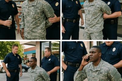 Arrestaron a un soldado negro sin escucharlo; pero en esta historia, una sola llamada telefónica acaba con sus carreras al instante.