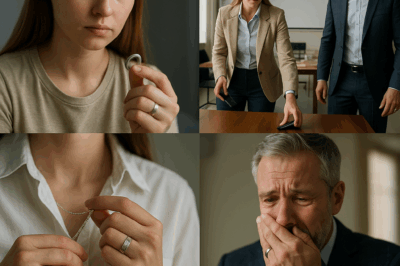 Todo lo que mi padre me dejó fue un anillo de plata… hasta que un multimillonario llegó a mi oficina con exactamente el mismo. Lo que sucedió cuando pronuncié el nombre de mi padre lo cambió todo.