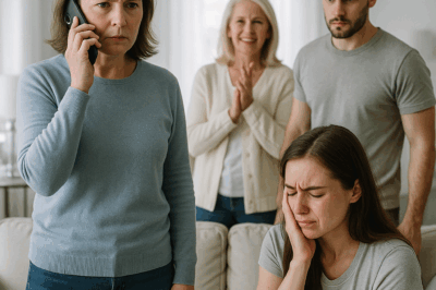 Mi Yerno Le Dio Tres Bofetadas En La Cara A Mi Hija, Su Suegra Aplaudió… Entonces Hice Una Llamada…