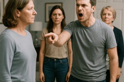 Mi Hijo Gritó: “¡Mamá, Pídele Disculpas a Mi Suegra o Sal de Mi Casa!”… Él No Esperaba Mi Respuesta…