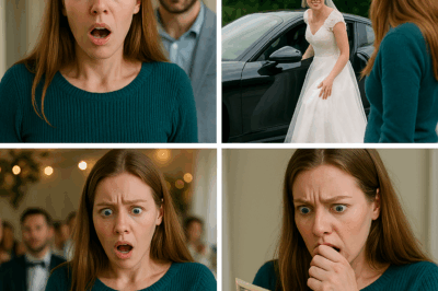 Ella tomó mis $8,000 y desapareció sin dejar rastro… hasta que llegó a mi boda en un auto de lujo y me entregó un sobre que me aceleró el corazón.