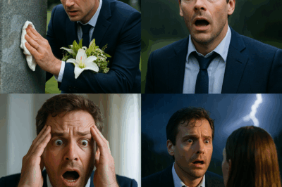 La noche antes de mi boda, fui a visitar la tumba de mi difunta esposa, pero lo que sucedió allí me hizo repensar todo lo que creía sobre el amor.