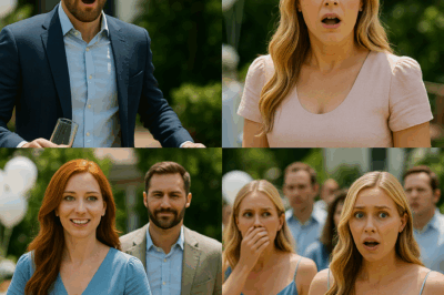 Me dejó por ser “infértil” y me invitó a su baby shower solo para presumir, pero cuando llegué con mi nuevo esposo, se quedó boquiabierto.