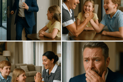 El día que un millonario regresó a casa temprano y descubrió el verdadero significado de la riqueza