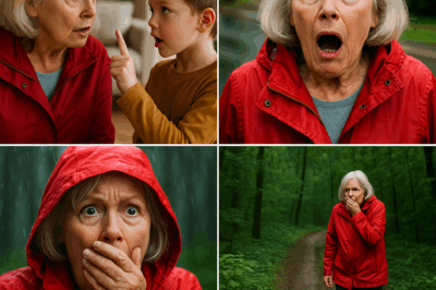 Mi nieto me rogó que no me pusiera el abrigo rojo, y no le hice caso. Lo que vi más tarde ese día me dejó paralizada.