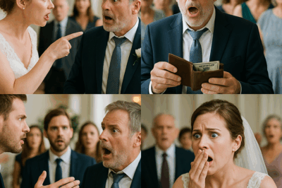 Mi propia hija me echó de su boda, llamándome ladrón. Pero minutos después, la verdad salió a la luz y todo el salón quedó en silencio.