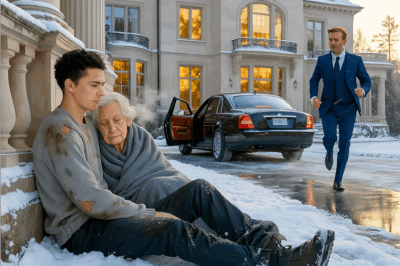 (nk)Multimillonario Se Queda Helado Al Ver A Su Madre Apoyada En Un Joven Sin Hogar — Corre Hacia Ellos…