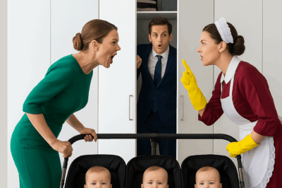 (nk)Un viudo millonario se escondió para ver cómo su novia trataba a sus trillizos hasta que.