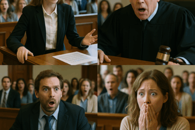EN PLENO JUICIO, UNA CHICA DE 15 AÑOS SE LEVANTA Y DECLARA: “SOY LA ABOGADA DE MI PADRE”. LA SALA SE RÍE… HASTA QUE EL JUEZ VE LOS DOCUMENTOS Y TODO CAMBIA.