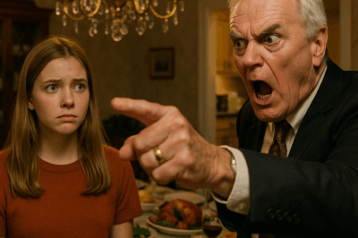 LE DIJERON A MI HIJA QUE COMIERA EN LA COCINA EN ACCIÓN DE GRACIAS — YO GUARDÉ SILENCIO, TOMÉ SU MANO… Y LO QUE PASÓ DESPUÉS DESTRUYÓ LA NAVIDAD DE TODA LA FAMILIA.