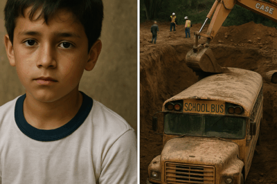 15 NIÑOS DESAPARECIERON EN UNA EXCURSIÓN EN 1986 — 32 AÑOS DESPUÉS, EL AUTOBÚS ENTERRADO SALIÓ A LA LUZ… Y LO QUE HABÍA DENTRO HELÓ A TODOS.