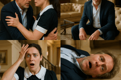 “No te muevas”, le susurró el millonario a su criada. Y lo que sucedió después dejó a todos sin palabras.