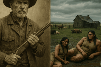 EL HUMILDE RANCHERO SALVÓ A DOS HERMANAS APACHES GIGANTES — Y AL DÍA SIGUIENTE, SU JEFE LLEGÓ CON UNA DECISIÓN QUE LO DEJÓ SIN PALABRAS.