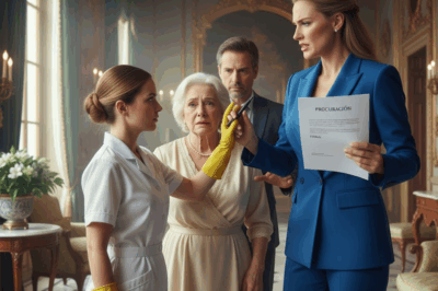 “¡NO LA TOQUES!” – Lo Que la Empleada Hizo Por la Madre del Millonario lo Cambió Todo