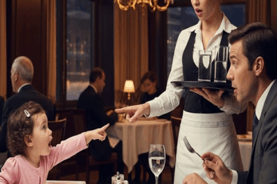 La hija del jefe mafioso dijo su primera palabra — señaló a la mesera y la llamó “Mami”.