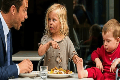 “SEÑOR, DEME LAS SOBRAS Y HARÉ CAMINAR A SU HIJO”. EL MILLONARIO SE BURLÓ, PERO MINUTOS DESPUÉS…