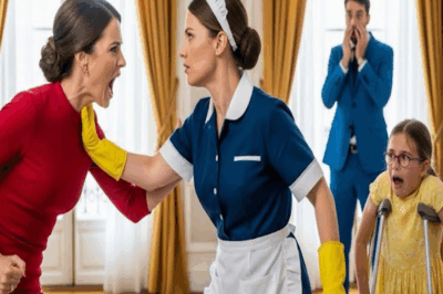 ta LA NOVIA DEL MILLONARIO SE BURLÓ DE SU HIJA DISCAPACITADA… ¡PERO LA SIRVIENTA LO IMPRESIONÓ!