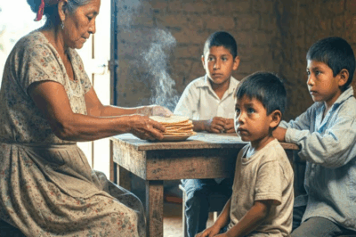ANCIANA DE 70 AÑOS CRIÓ A 3 NIETOS. 15 AÑOS DESPUÉS, UN COCHE NEGRO Y ELEGANTE REGRESA