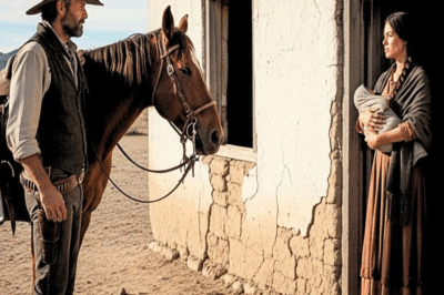Compró una Cabaña en el Desierto para Morir Solo… Pero Encontró a una Mujer con un Bebé Escondidos