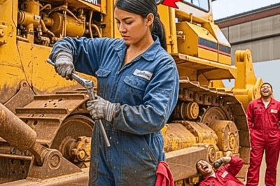 “ESE BULLDOZER NO ARRANCABA DESDE 2001” DIJERON HASTA QUE LA MECÁNICA ESCUCHÓ UN RUIDO QUE NADIE OYÓ