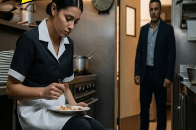 ta Ella Comía Sobras a Escondidas… Sin Saber Que El Dueño La Estaba Observando