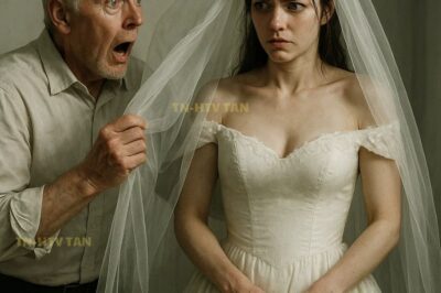 A los 65 años, un hombre se volvió a casar con la hija joven de su amigo; pero en su noche de bodas, mientras le quitaba el vestido de novia, vio algo terrible.