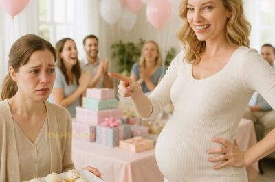 Mi madrastra me utilizó como sirvienta, cocinera y limpiadora gratuita durante su baby shower; cuando me humilló públicamente, mi abuelo la defendió.