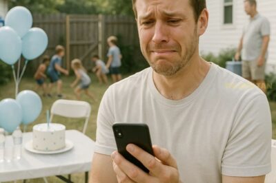 Organicé una fiesta para mi hijo de 10 años e invité a mi familia. No vino nadie. Una semana después, mi madre me envió una invitación. Los dulces dieciséis de mi sobrina. 2100 dólares por persona. Me envió una tarjeta Vinmo. Ni siquiera se disculpó, así que le envié un dólar con una nota. Felicidades. Cambié las cerraduras. Número de manzana. Dos días después, la policía se presentó en mi puerta. Me llamo Evan. Tengo 33 años, soy padre soltero.