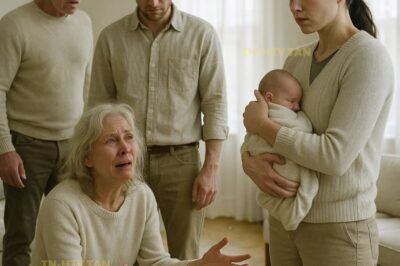 Mi hijo y su esposa llevaban ocho años viviendo en mi casa. Cuando nació el bebé, mi nuera apartó a mi esposa de un empujón y gritó: «¡No lo toques, estás impura!». Se me heló la sangre. Llamé a mi hijo y le dije tres palabras que los dejaron sin habla.