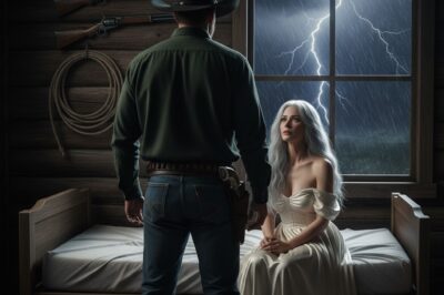 ¡No vengas tu leche dentro de mí…! Suplicó la dama al vaquero solitario que ardía por amarla