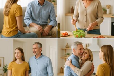 “Una joven de 20 años presentó con orgullo a su novio mayor a su familia, hasta que su madre lo reconoció al instante. Lo que reveló dejó a todos los presentes conmocionados.”