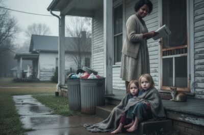 Abrió su puerta a 3 niños blancos abandonados y les dio todo. 25 años después, cuando un juez la sentenciaba a cadena perpetua, uno de ellos interrumpió el juicio y reveló una verdad que nadie esperaba.