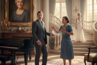 ¡JEFE, SU MADRE ESTÁ VIVA LA VI EN EL MANICOMIO!— GRITÓ LA EMPLEADA AL VER EL RETRATO EN LA MANSIÓN